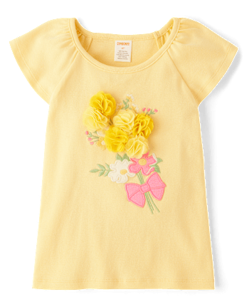 Girls Floral 2-Piece Outfit Set - Spring Celebrations