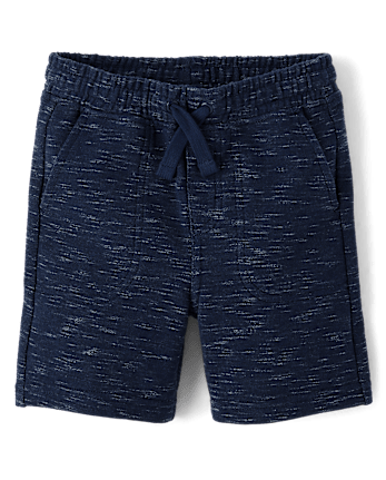 Boys French Terry Pull On Shorts 5-Pack - Little Essentials