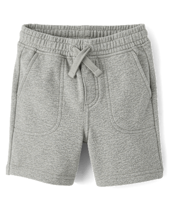 Boys French Terry Pull On Shorts 5-Pack - Little Essentials