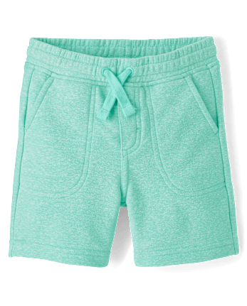 Boys French Terry Pull On Shorts 5-Pack - Little Essentials