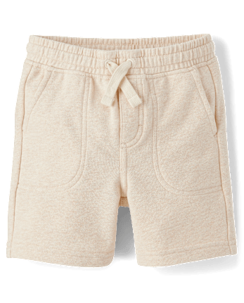 Boys French Terry Pull On Shorts 5-Pack - Little Essentials