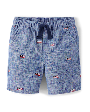 Boys Striped 2-Piece Outfit Set - American Cutie