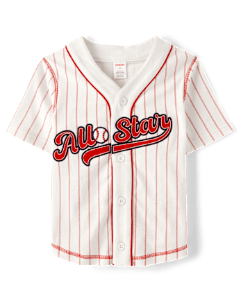 Boys Embroidered All Star 2-Piece Outfit Set - Sweet Summer