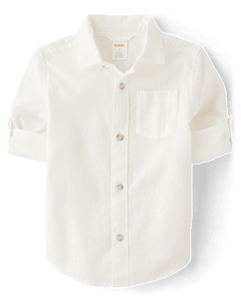 Kids Linen-Blend 2-Piece Outfit Set
