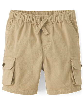 Boys Pull On Cargo Shorts 2-Pack - Little Essentials