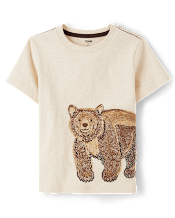 Boys Embroidered Bear 3-Piece Outfit Set - Highland Hills
