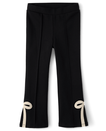 Girls Bow Sweater 2-Piece Outfit Set - Petit Paris