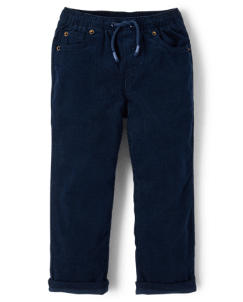 Boys Plaid Colorblock Flannel Button Up Shirt 2-Piece Outfit Set - Royal Christmas