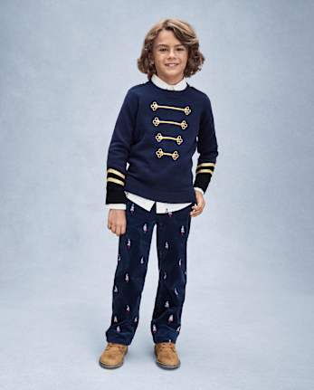 Boys Embroidered Nutcracker 2-Piece Outfit Set - New York City Ballet by GYMBOREE