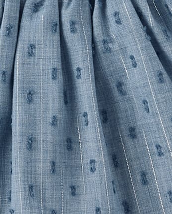 Girls Embroidered Anchor 2-Piece Outfit Set - Driftwood Bay