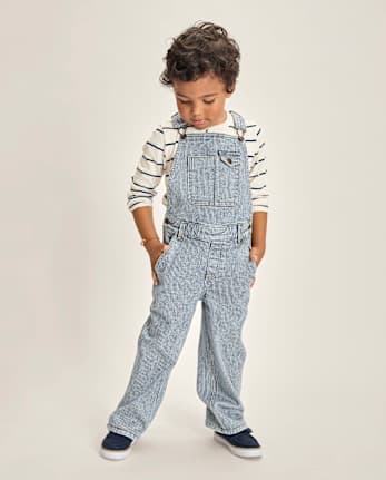 Boys Embroidered Coastal 2-Piece Outfit Set - Driftwood Bay