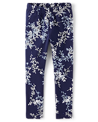 Girls Floral Applique 2-Piece Outfit Set - Driftwood Bay