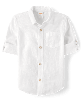 Boys Linen-Blend 2-Piece Outfit Set - Linen Edit