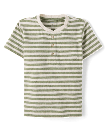 Boys Striped Linen-Blend 2-Piece Outfit Set - Linen Edit