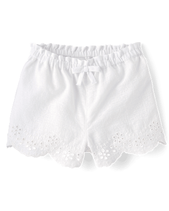 Girls Embroidered Linen-Blend 2-Piece Outfit Set - Linen Edit