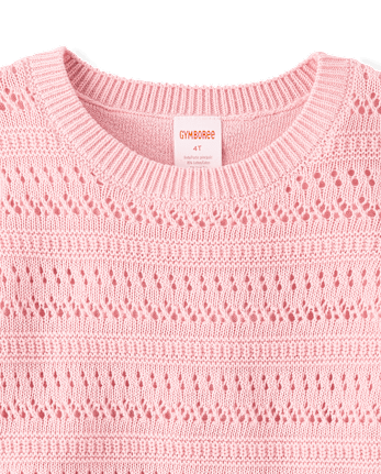 Girls Embroidered Linen-Blend 2-Piece Outfit Set - Linen Edit