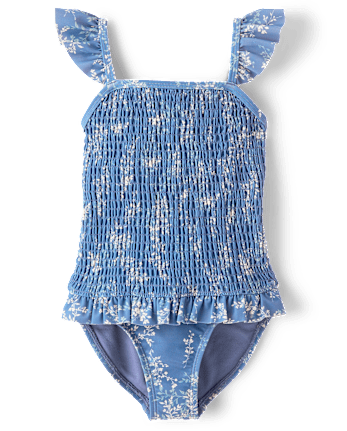 Girls Floral 2-Piece Swim Set - Swim Shop