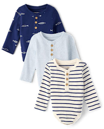 Baby Boys Fish 6-Piece Outfit Set - Homegrown by Gymboree