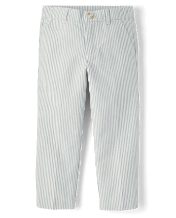 Boys Striped Linen-Blend 4-Piece Suit - Special Occasions