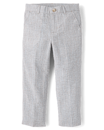 Boys Striped Linen-Blend 4-Piece Suit - Special Occasions
