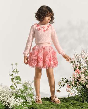 Girls Rosette 2-Piece Outfit Set - Marchesa Mini x Gymboree