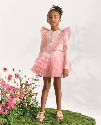Girls Glitter Flutter 3-Piece Outfit Set - Marchesa Mini x Gymboree