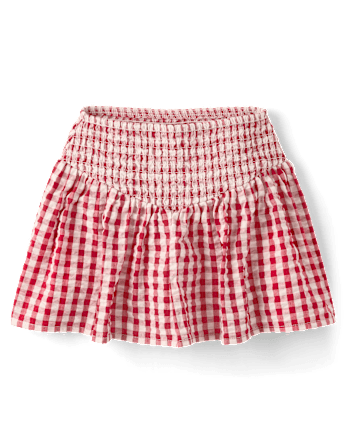 Girls Gingham Seersucker 2-Piece Outfit Set - Nantucket Charm