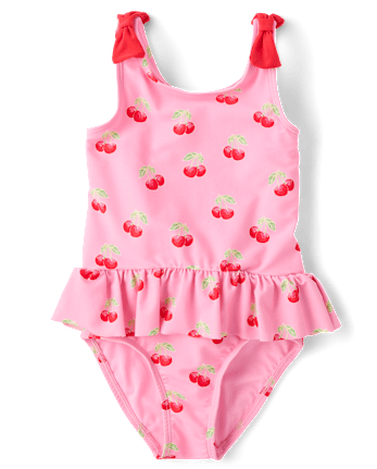 Girls Cherry 2-Piece Swim Set - Swim Shop