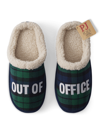 Mens Out Of Office Slippers