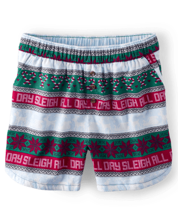 Womens Flannel Pajama Shorts