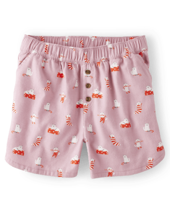 Womens Flannel Pajama Shorts
