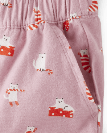 Womens Flannel Pajama Shorts