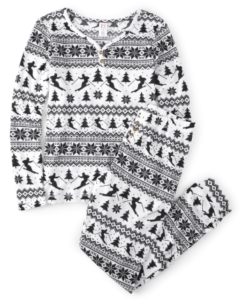 Womens Ski Thermal Pajamas