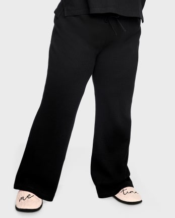 Womens Thermal Flare Pants