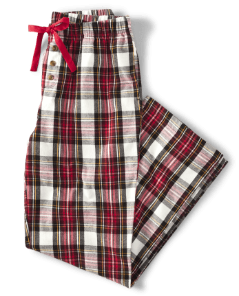 Womens Print Flannel Pajama Pants