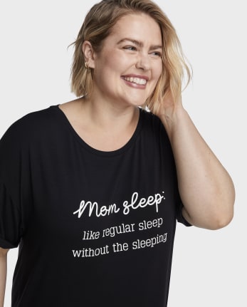 Womens Graphic Modal Sleep Shirt