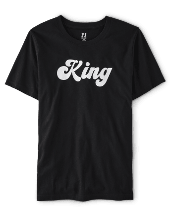 Camiseta para dormir con estampado gráfico para hombre
