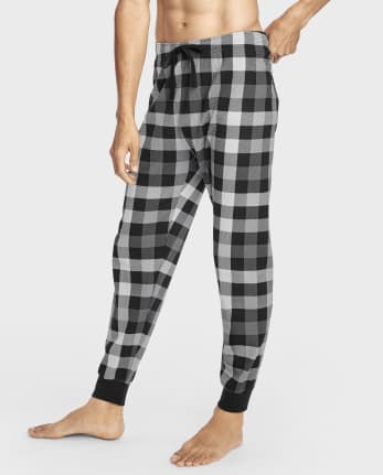 followme Polar Fleece Pajama Pants for Men Sleepwear PJs (Black - Candy  Cane, Medium) - Walmart.com