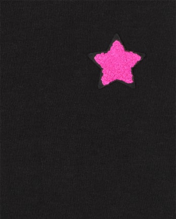 Top corto acogedor con diseño de arcoíris para niñas Tween