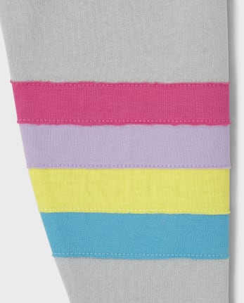 Tween Girls Peace Sign Cozy Cropped Top
