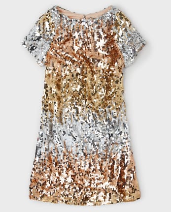 Tween Girls Sequin Swing Dress