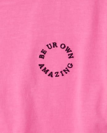 Tween Girls Be Amazing Cropped Tee