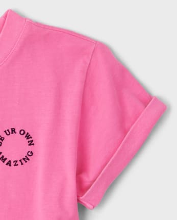 Tween Girls Be Amazing Cropped Tee