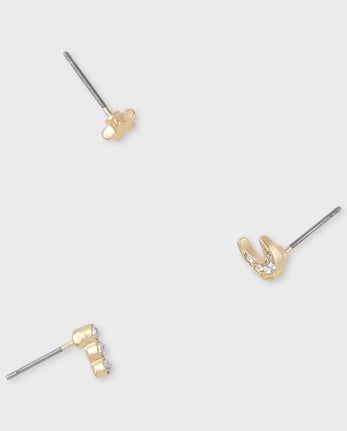 Tween Girls Celestial Earrings 4-Pack