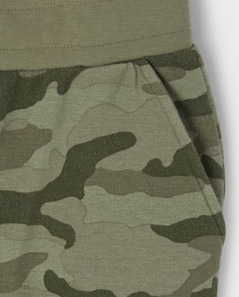 Army track pants with cotton fabrics and comfortable fitting