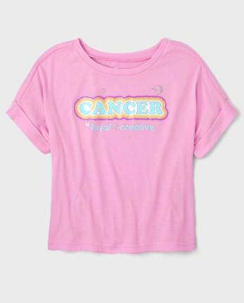 Cancer Zodiac Pajama Tee