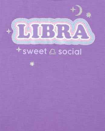 Libra Zodiac Pajama Tee