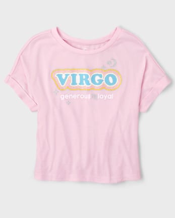 Tween Girls Virgo Zodiac Pajama Tee