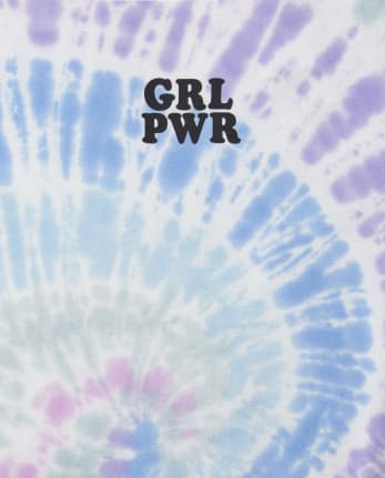 Tween Girls Tie Dye Oversized Tee