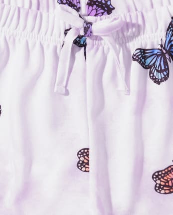 Pijama de mariposa para niñas preadolescentes